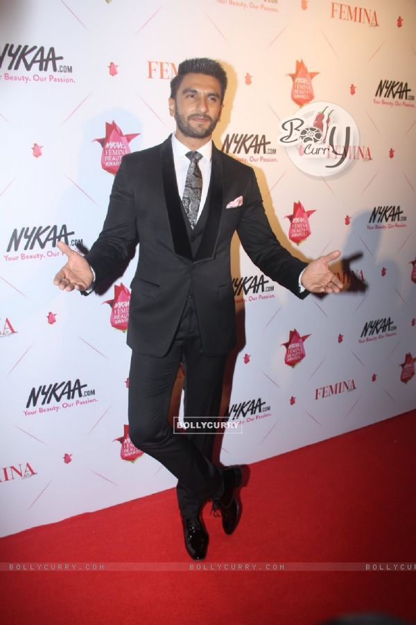 Ranveer Singh at Femina Beauty Awards 2016