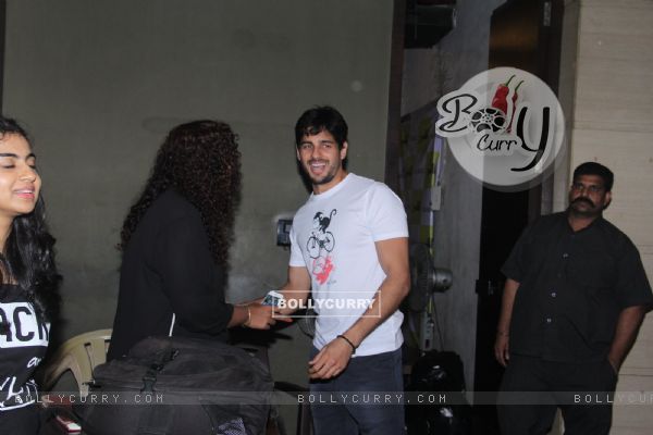 Sidharth Malhotra at Special Screening of 'Deadpool'