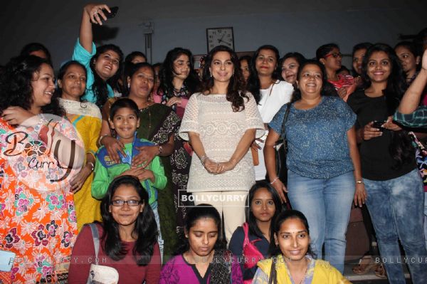 Juhi Chawla at Special Screening of 'Chalk N Duster' for 500 Teachers (395369)