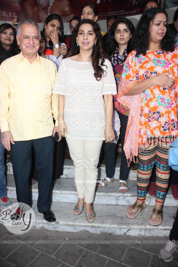 Juhi Chawla at Special Screening of 'Chalk N Duster' for 500 Teachers (395372)