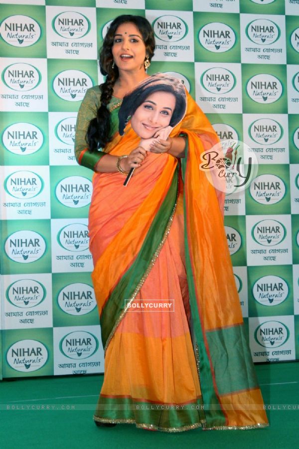 Vidya Balan at 'Nihar Naturals' Promotional Event