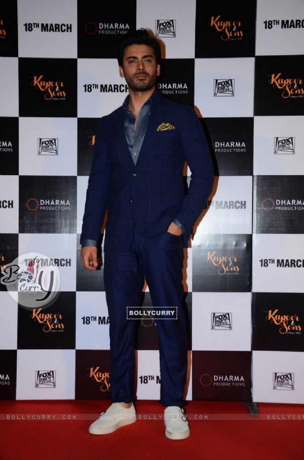 Fawad Khan at Trailer Launch of Kapoor & Sons (395462)