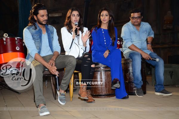 'Banjo' Film Launch: Riteish, Nargis, Krishika and Ravi Jadhav