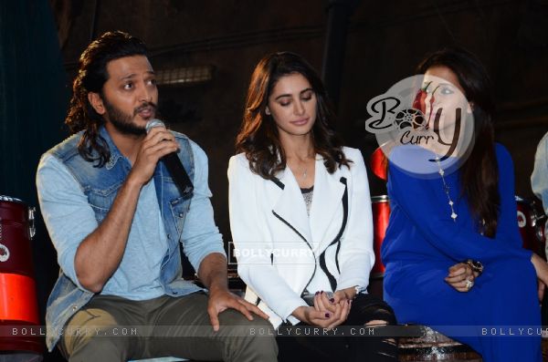 'Banjo' Film Launch: Riteish Deshmukh, Nargis Fakhri and Krishika Lulla