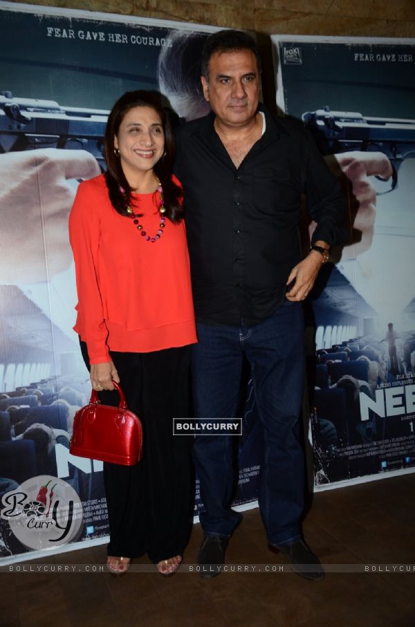 Boman Irani at Special Screening of 'Neerja'