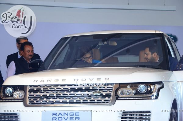 Megastar Amitabh Bachchan at Launch of 'Range Rover'