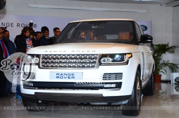 Amitabh Bachchan Takes Home his New Car 'Range Rover' psot Launch Event