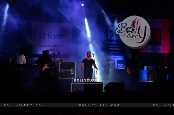 Bollywood Actor Vir Das at Pepe Jeans Music Fest at Kala Ghoda Arts Festival 2016