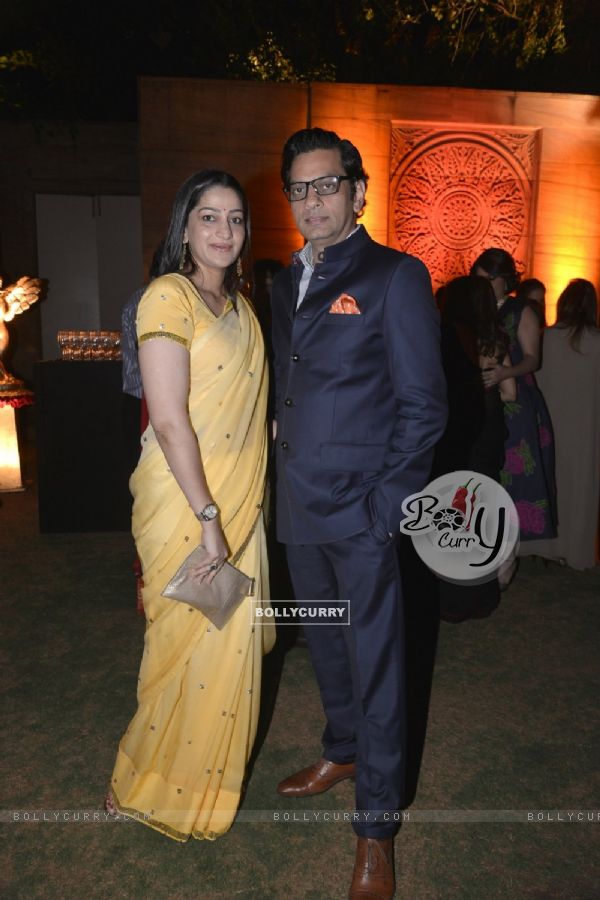 Raghavendra Rathore and Kavita Rathore at Chhaya Momaya - Varuna Jani Store Launch Bash!