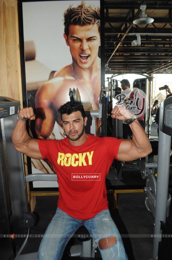Sahil Khan at Launch of his  'MuscleBeach' Gym at Baga Beach Goa