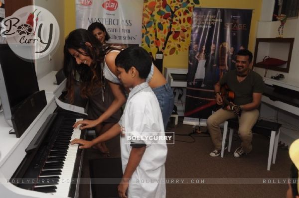 Monica Dogra at Colors Infinity's 'The Stage' and Furtado Music School Event