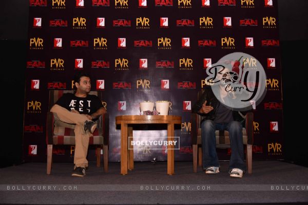 Shah Rukh Khan at Press Meet of FAN in Delhi (396328)