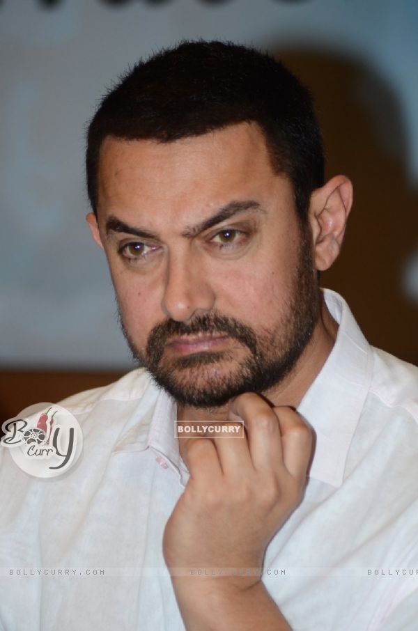 Aamir Khan at Launch of Satyamev Jayate Water Cup
