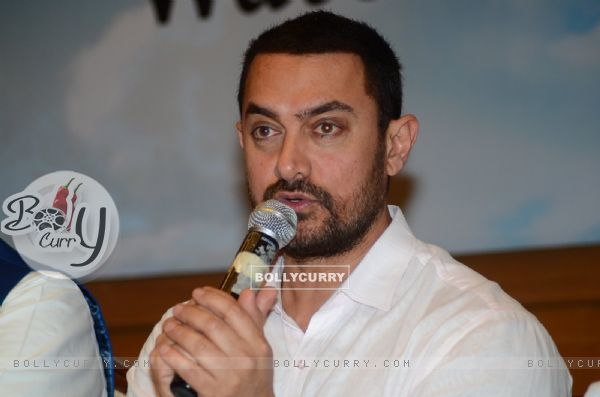 Aamir Khan Interacts with Media at Launch of Satyamev Jayate Water Cup