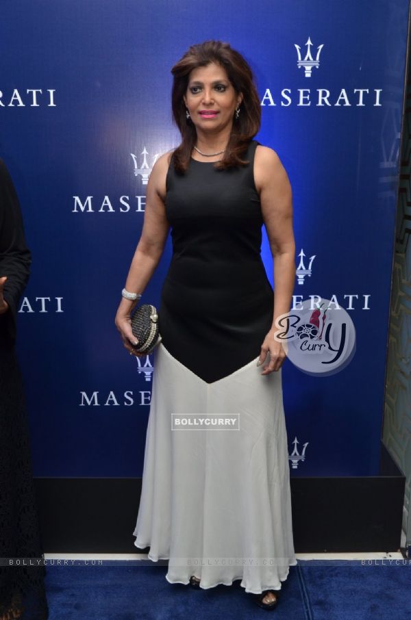 Bina Aziz at Maserati Showroom Launch at Taj Hotel