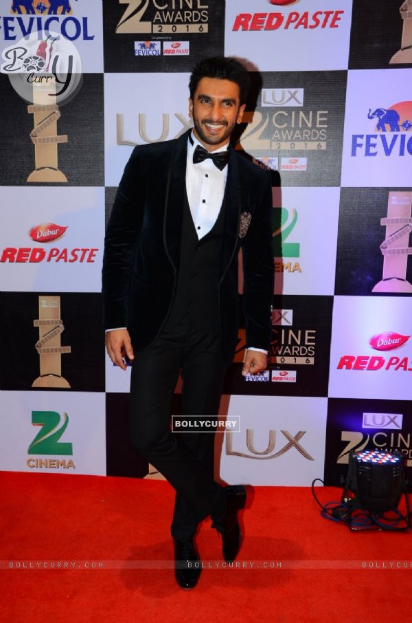 Ranveer Singh at Zee Cine Awards 2016