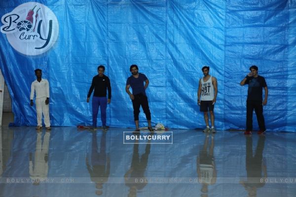Kolkata Babu Moshayes Abhishek Rawat, Amit Sareen, Naman Shaw, Sumeet Sachdev at Practice Session
