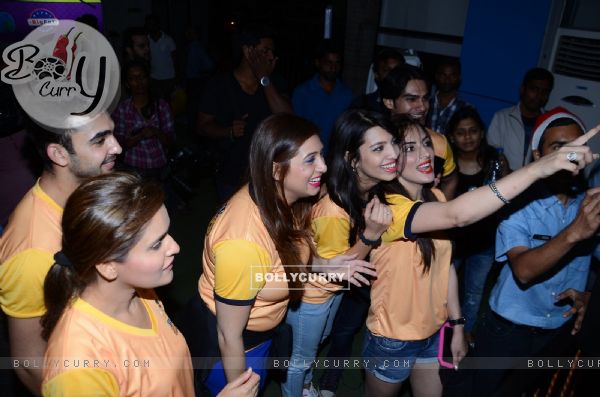 Sunny Leone and BCL's Chennai Swaggers at Smaash