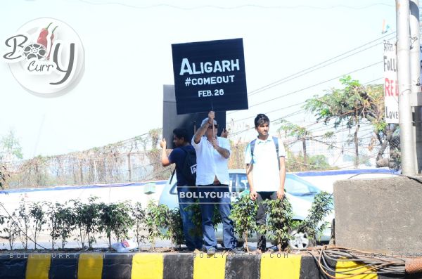 Hansal Mehta at Aligarh Film Promotions (397248)