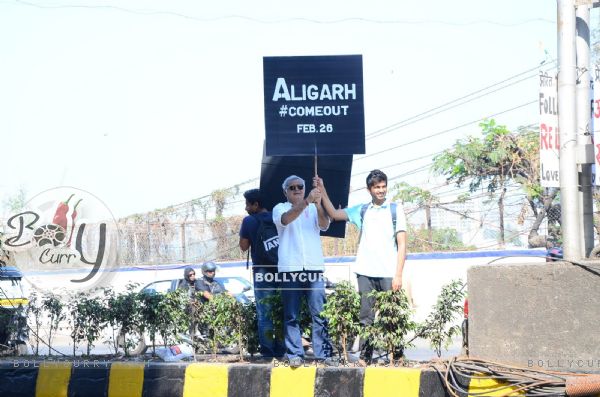 Hansal Mehta at Aligarh Film Promotions