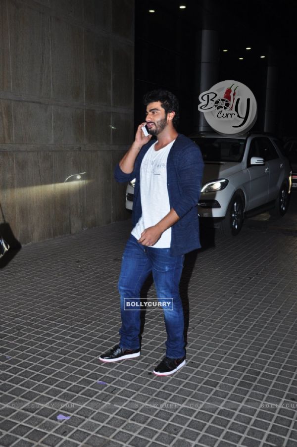 Arjun Kapoor at Special Screening Of Alibaba Film