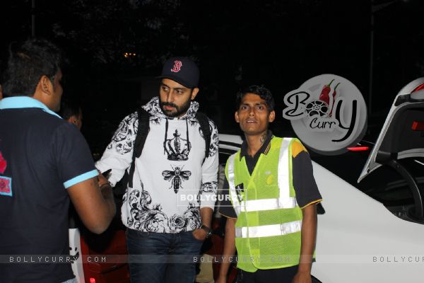 Abhishek Bachchan Snapped at Airport