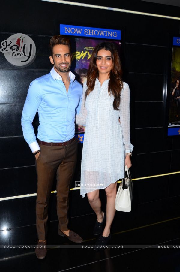 Upen Patel and Karishma Tanna at Special Screening of 'Tere Bin Laden: Dead or Alive' (397536)