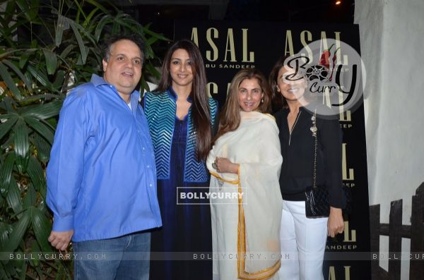 Tabu, Dimple Kapadia, Neetu Singh and Abu Jani at Launch of Abu Sandeep's Store 'ASAL'