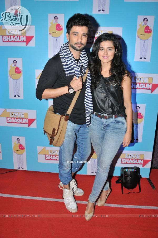 Raqesh Vashisth and Riddhi Dogra at Special Screening of 'Love Shagun'