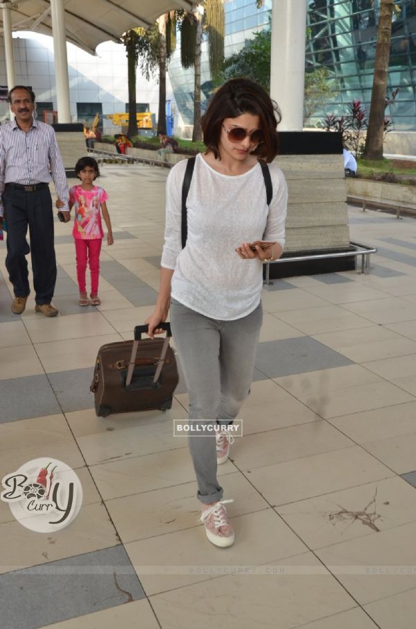 Prachi Desai Snapped at Airport