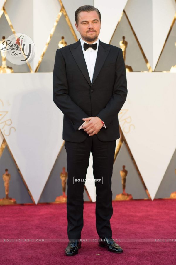 Leonardo DiCaprio at Oscar Awards 2016