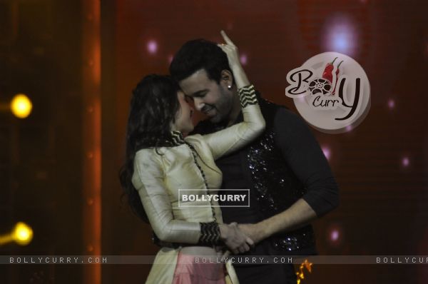 Aamir Ali and Sanjeeda Shaikh perform at 'Power Couple' Finale Shoot