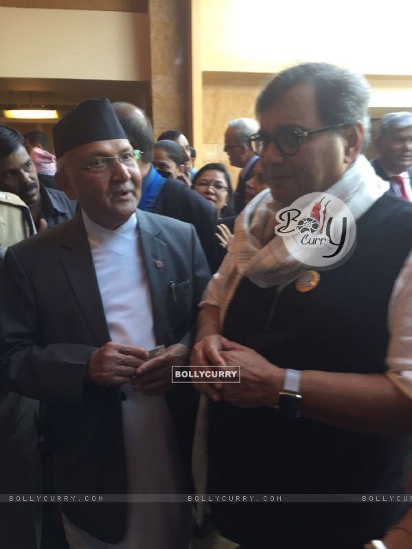 Subhash Ghai meets Nepal Prime Minister