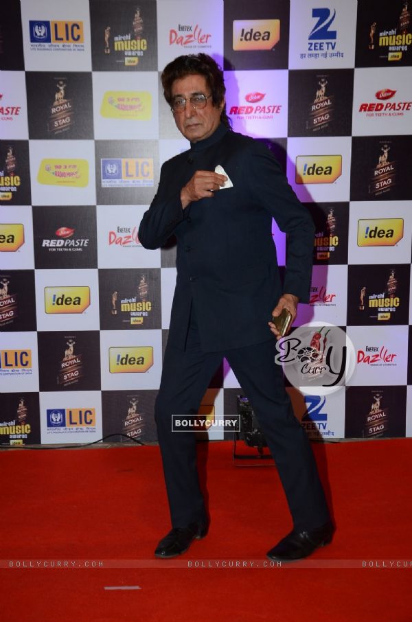Shakti Kapoor at Mirchi Music Awards 2016