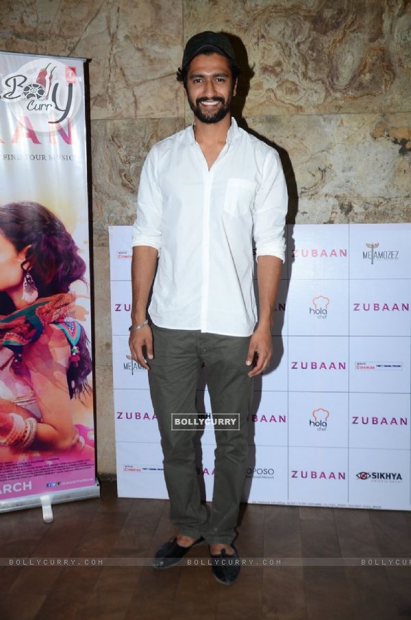 Vicky Kaushal at Special Screening of 'Zubaan' (398202)