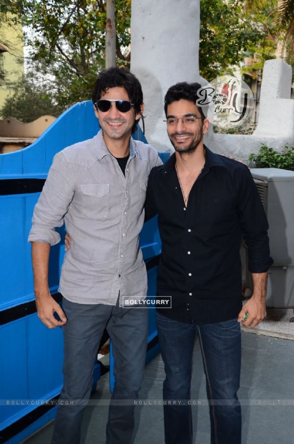 Gaurav Kapoor and Angad Bedi at Launch of Maria Goretti's Book 'From my kitchen to yours'