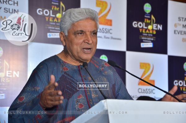 Javed Akhtar at  Launch of The Golden Years: A musical journey with Javed Akhtar