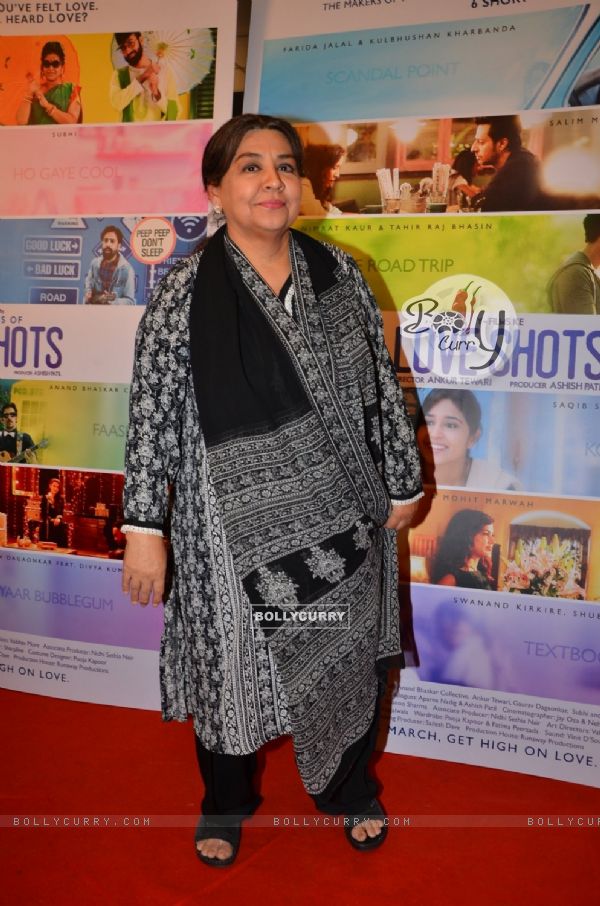 Farida Jalal at Special Screening of Love Shots