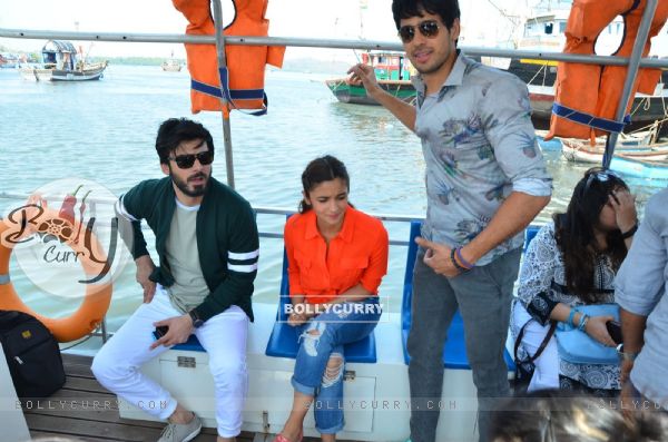 Kapoor & Sons Promotions at Jetty