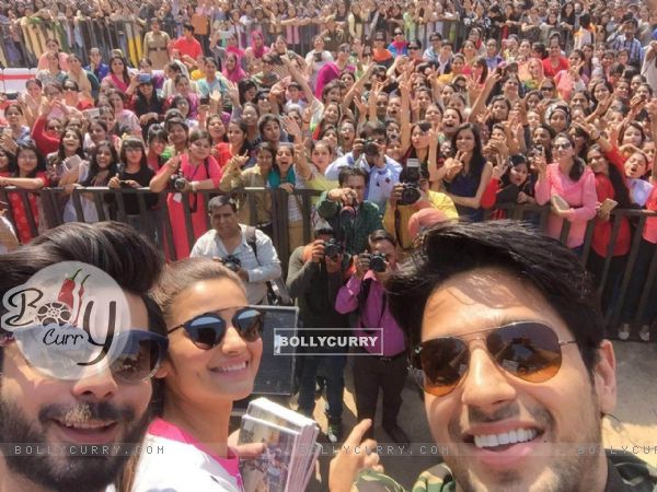 Promotions of Kapoor & Sons at Chandigarh (399695)
