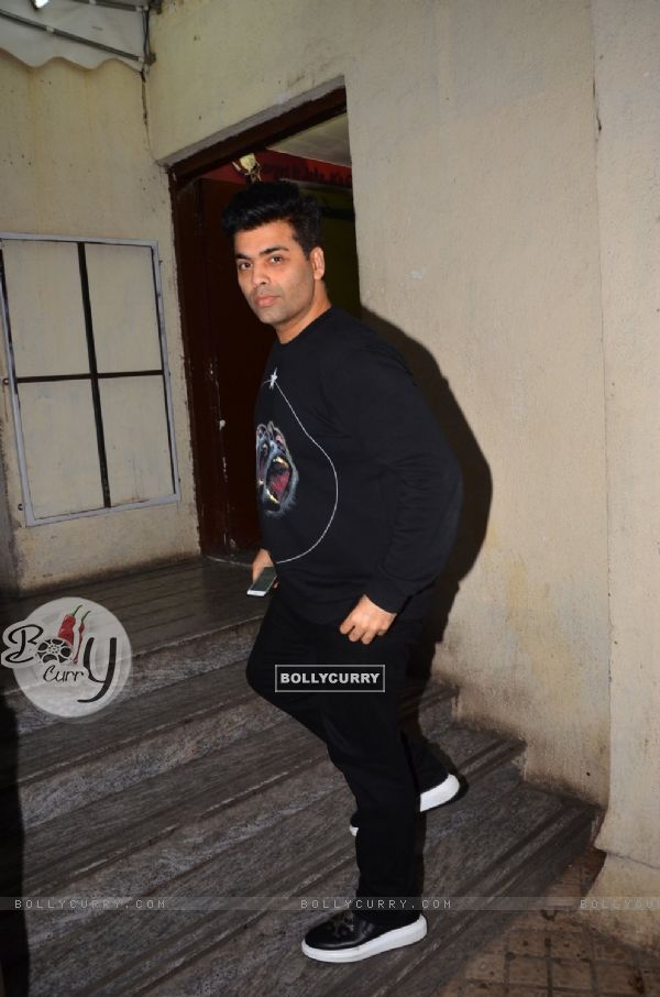 Karan Johar at Special Screening of Kapoor & Sons