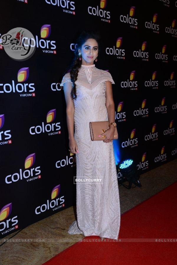 Krystle at Colors TV's Red Carpet Event
