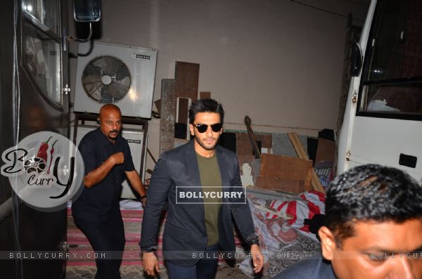 Ranveer Singh Snapped around the City