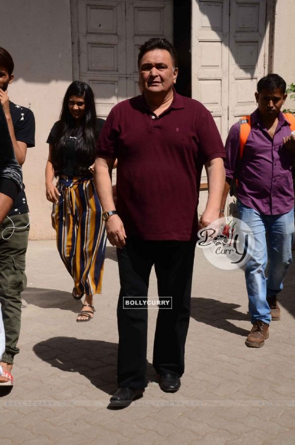 Rishi Kapoor at Kapoor & Sons Promotions