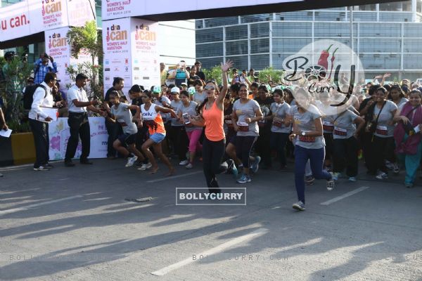 Tara Sharma at DNA CAN Women's Marathon