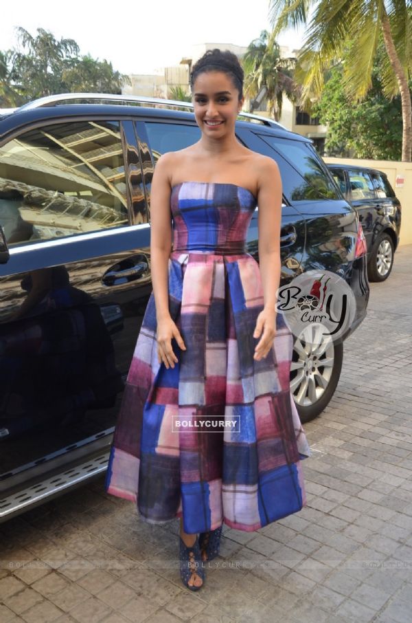 Shraddha Kapoor at the Trailer Launch of 'Baaghi'
