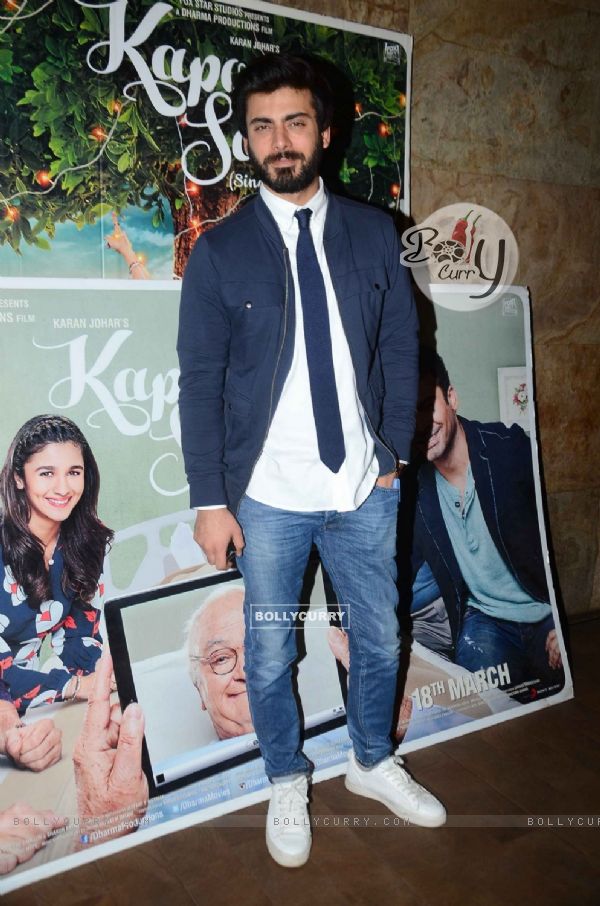 Fawad Khan at Special Screening of Kapoor & Sons (400443)