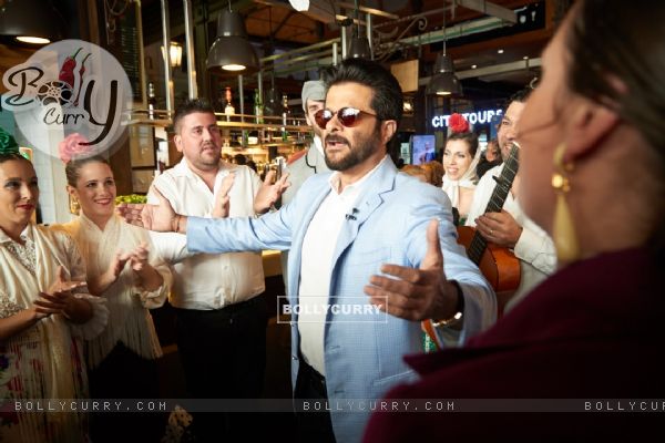 Spotted: Anil Kapoor in Madrid for IIFA