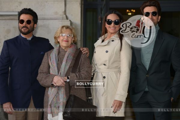 Spotted: Hrithik, Sonakshi and Anil Kapoor in Madrid for IIFA