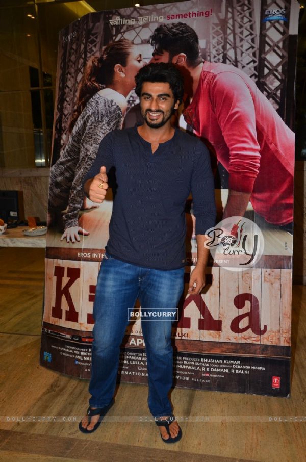 Arjun Kapoor at Screening of Ki and Ka